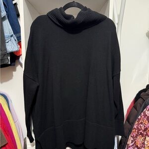 LOFT Black Turtleneck Sweater